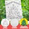 10 Pcs Christmas Pre Drawn Canvas for Painting 7.87 x 9.84 Inch